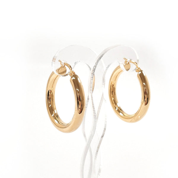 JIL SANDER earring J11VG0001 Hoop earring Silver925 gold Women Second hand