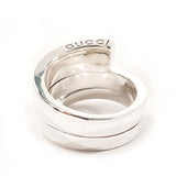 GUCCI Ring G logo snake Silver925 #US 4 1/2 Silver Women Second hand