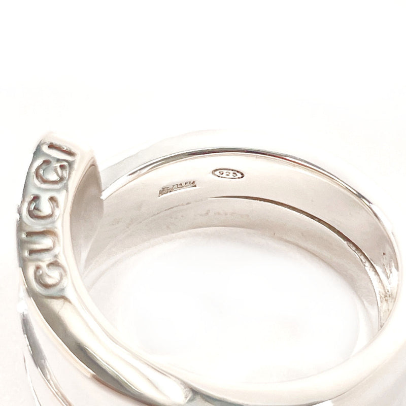 GUCCI Ring G logo snake Silver925 #US 4 1/2 Silver Women Second hand