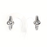 GUCCI earring Interlocking G Hoop earring Silver925 Silver unisex Second hand