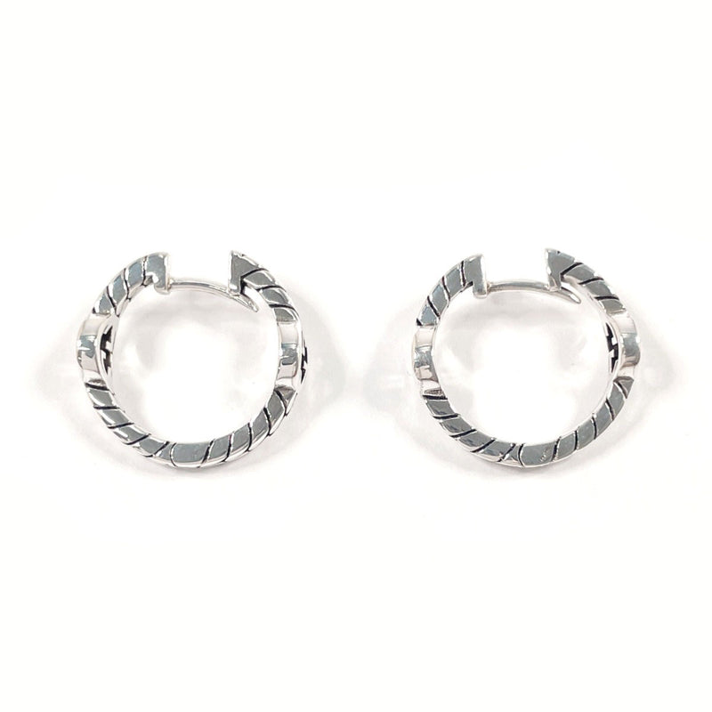 GUCCI earring Interlocking G Hoop earring Silver925 Silver unisex Second hand