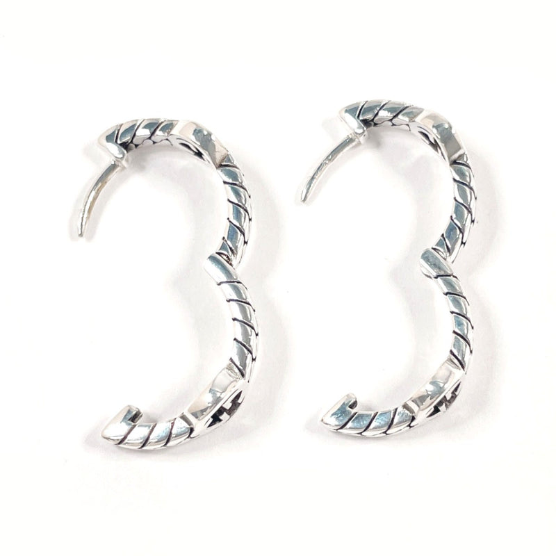 GUCCI earring Interlocking G Hoop earring Silver925 Silver unisex Second hand