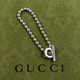 GUCCI bracelet Ball chain Silver925 Silver unisex Second hand