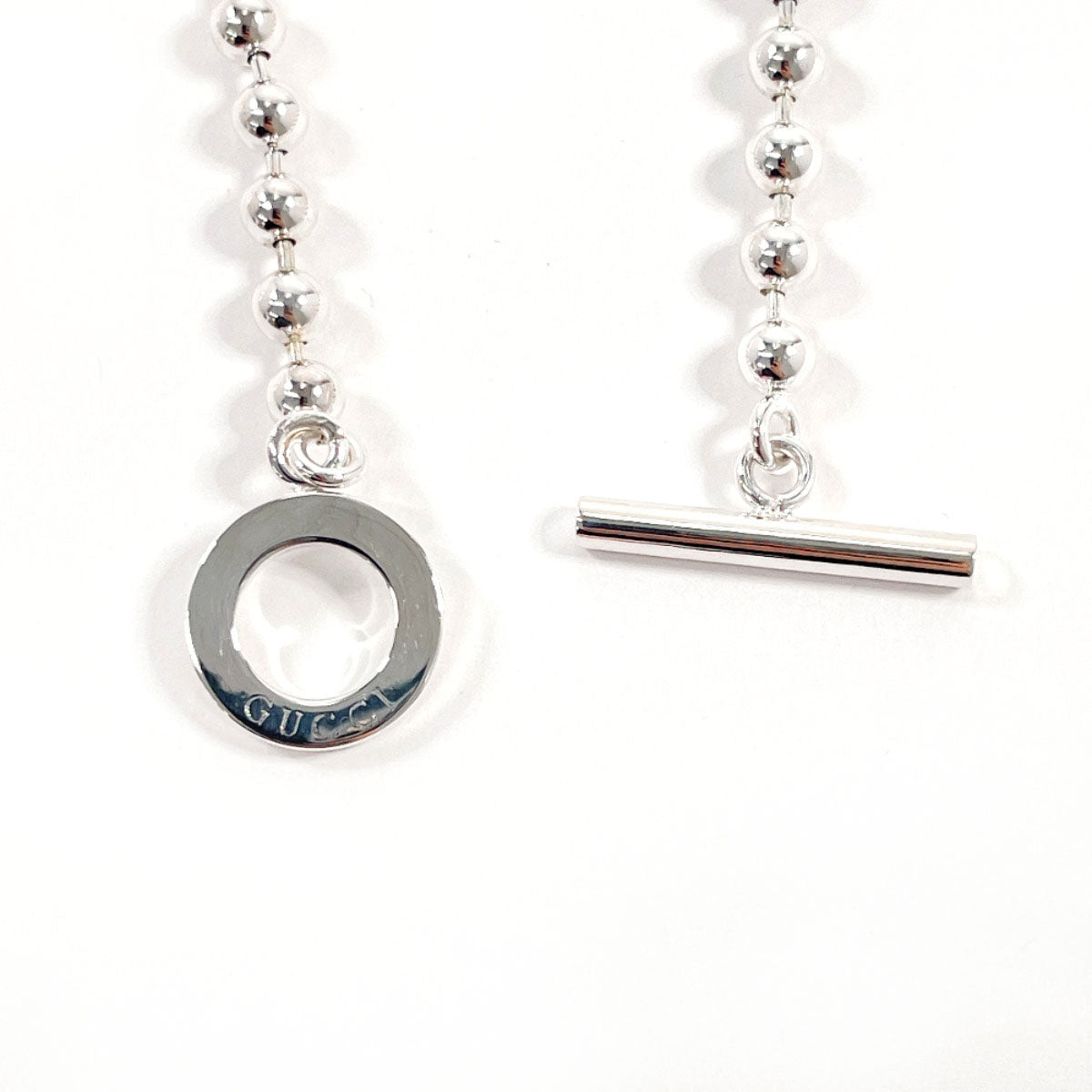 アクセサリー GUCCI silver925 ball chain bracelet GUCCI bracelet Ball chain Silver925 Silver unisex Second