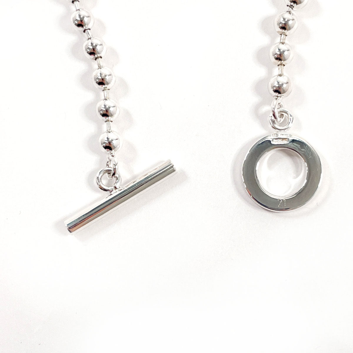 GUCCI bracelet Ball chain Silver925 Silver unisex Second