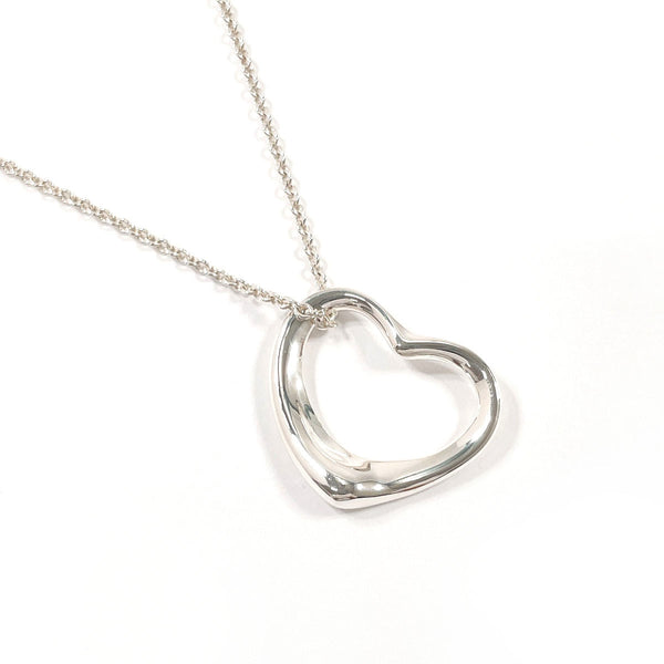 TIFFANY&Co. Necklace Open heart Elsa Peretti Silver925 Silver Women Second hand