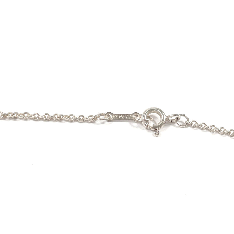TIFFANY&Co. Necklace Open heart Elsa Peretti Silver925 Silver Women Second hand