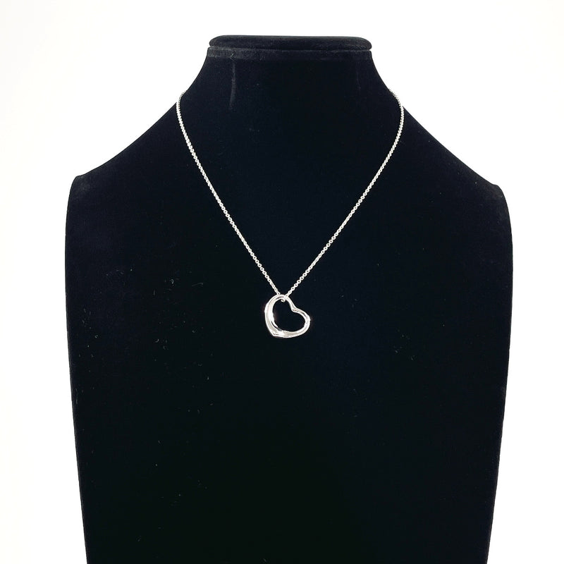 TIFFANY&Co. Necklace Open heart Elsa Peretti Silver925 Silver Women Second hand