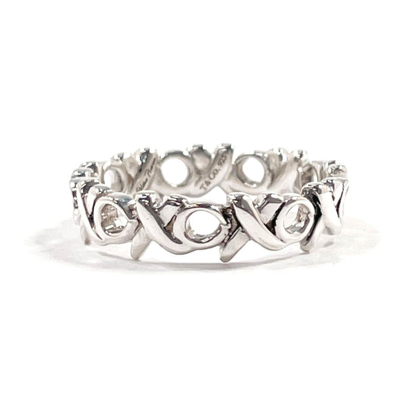 TIFFANY&Co. Ring Love & kiss Paloma Picasso Silver925 #US 4 1/2 Silver Women Second hand