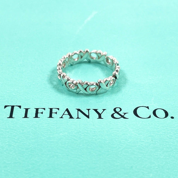TIFFANY&Co. Ring Love & kiss Paloma Picasso Silver925 #US 4 1/2 Silver Women Second hand
