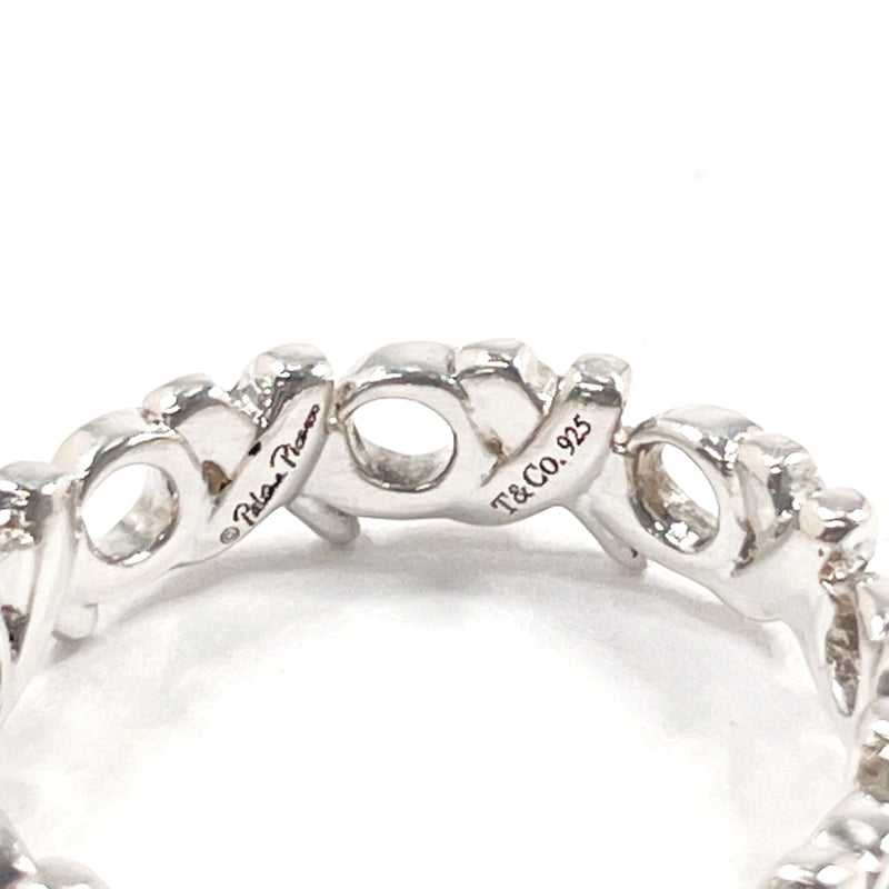 TIFFANY&Co. Ring Love & kiss Paloma Picasso Silver925 #US 4 1/2 Silver Women Second hand
