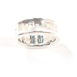 TIFFANY & CO. Ring 1837 Medium Sterling Silver 925 US Size 4.5 Women Accessory