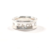 TIFFANY&Co. Ring 1837 Medium Silver925 #US 4 1/4 Silver Women Second hand