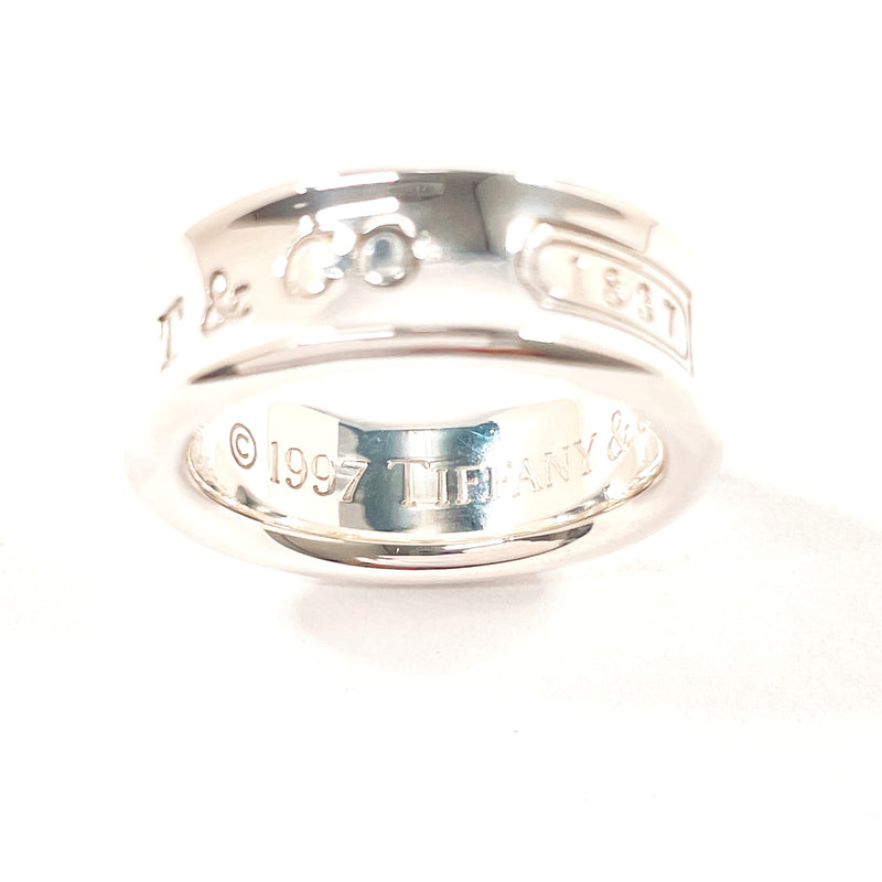 TIFFANY&Co. Ring 1837 Medium Silver925 #US 4 1/4 Silver Women Second hand