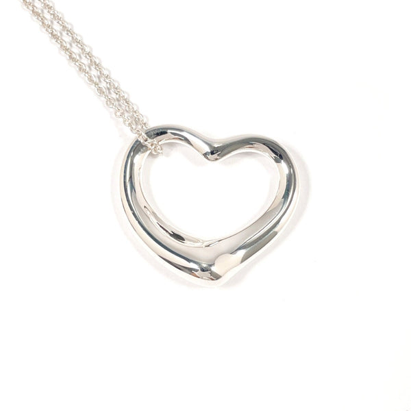 TIFFANY&Co. Necklace Open heart Elsa Peretti Silver925 Silver Women Second hand