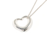 TIFFANY&Co. Necklace Open heart Elsa Peretti Silver925 Silver Women Second hand