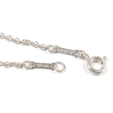TIFFANY&Co. Necklace Open heart Elsa Peretti Silver925 Silver Women Second hand