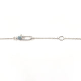 GUCCI Necklace 223983 J8400 8106 Butterfly and heart motif Silver925 Silver Women Second hand