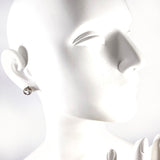 GUCCI earring 457109 J8400 0811 Interlocking G Silver925 Silver unisex Second hand