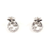 GUCCI earring 457109 J8400 0811 Interlocking G Silver925 Silver unisex Second hand