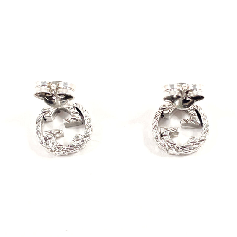 GUCCI earring 457109 J8400 0811 Interlocking G Silver925 Silver unisex Second hand