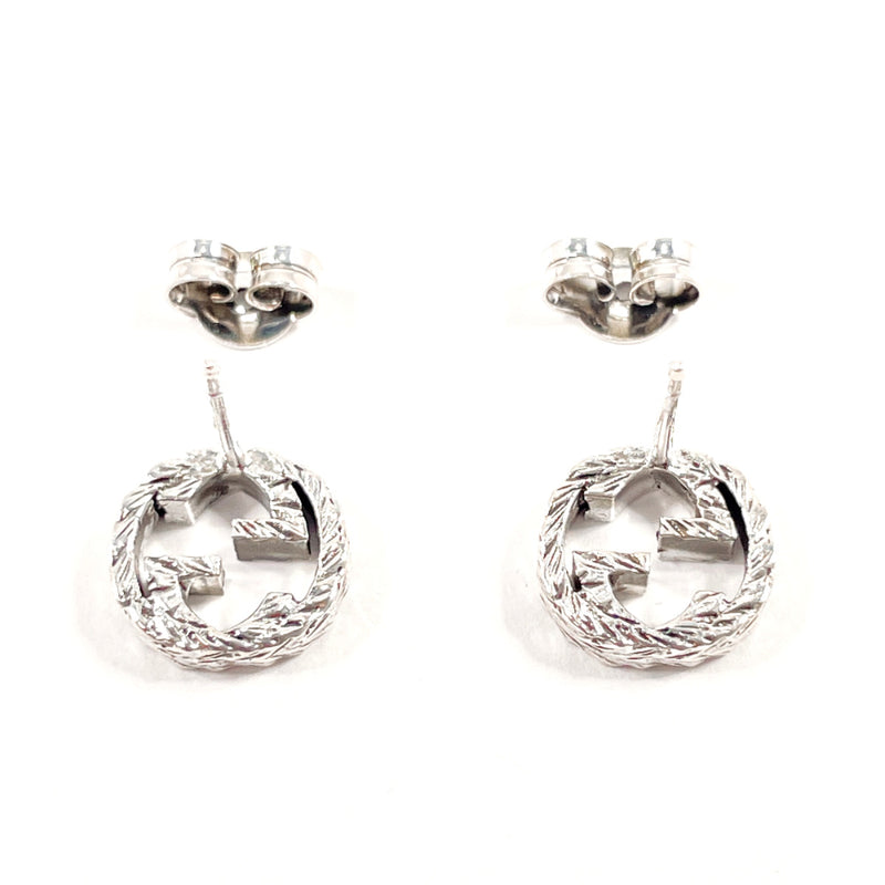 GUCCI earring 457109 J8400 0811 Interlocking G Silver925 Silver unisex Second hand