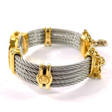 PHILIPPE CHARRIOL Watches 7007901 Saint Tropez 12P diamond Stainless Steel/Gold Plated gold gold Women Second hand