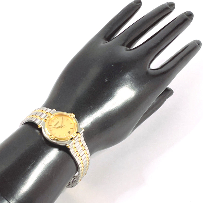 GUCCI Watches 9000L Stainless Steel/Gold Plated Silver Silver Women Second hand