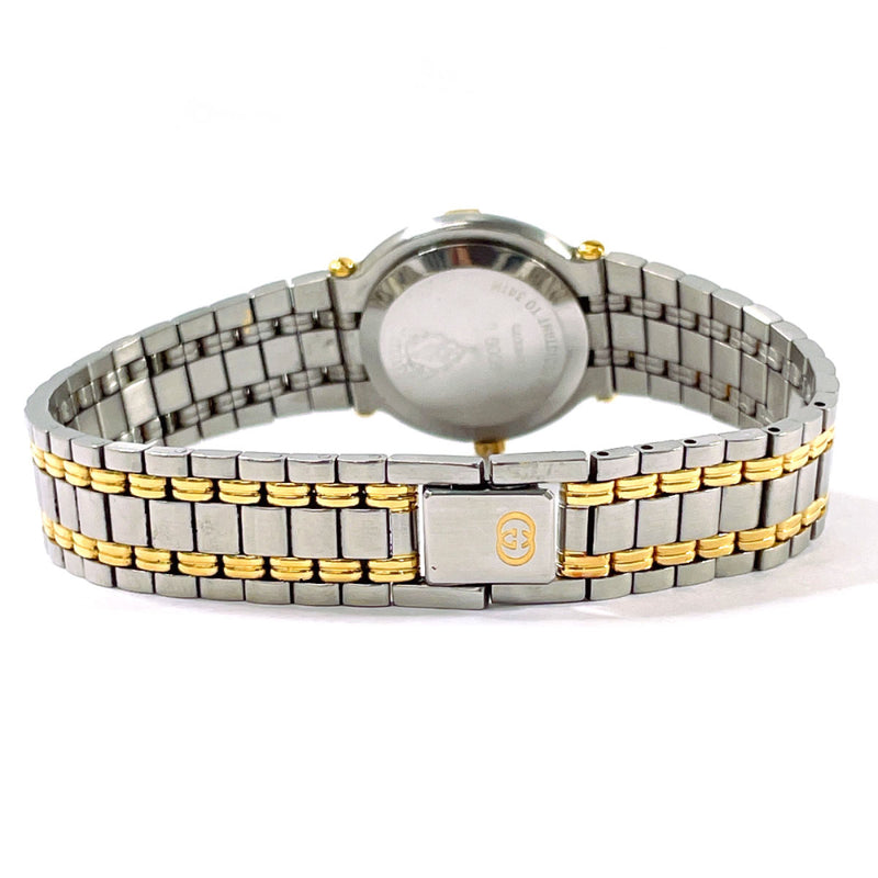 GUCCI Watches 9000L Stainless Steel/Gold Plated Silver Silver Women Second hand