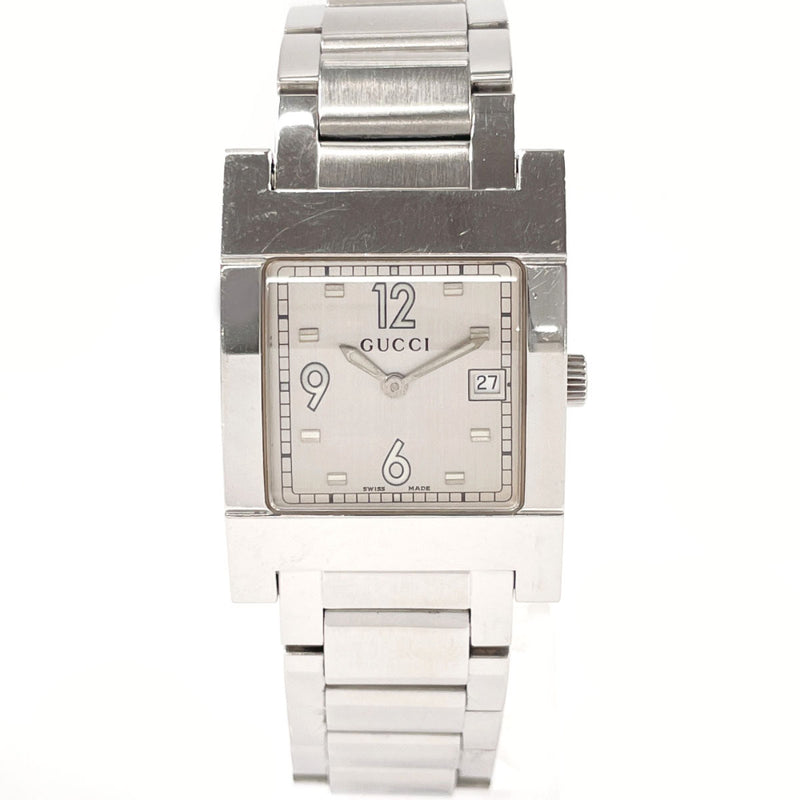 GUCCI Watches 7700M Stainless Steel/Stainless Steel Silver unisex Second hand