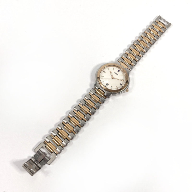 SEIKO Watches 5E39-6A10 Presage Stainless Steel/Stainless Steel Silver Silver mens Second hand