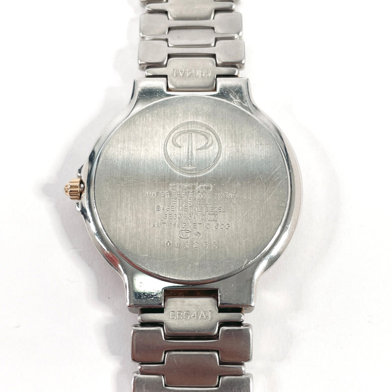 SEIKO Watches 5E39-6A10 Presage Stainless Steel/Stainless Steel Silver Silver mens Second hand