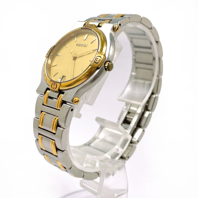 GUCCI Watches 9000M Stainless Steel/Stainless Steel Silver Silver unisex Second hand
