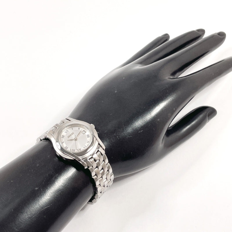 GUCCI Watches 5500L Stainless Steel/Stainless Steel Silver Women Second hand