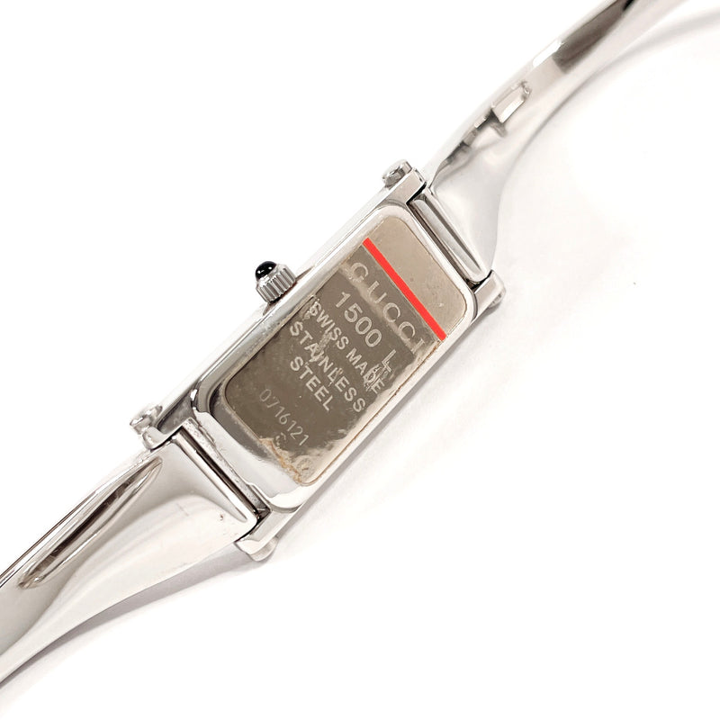 GUCCI Watches 1500L Stainless Steel/Stainless Steel Silver Silver Women Second hand
