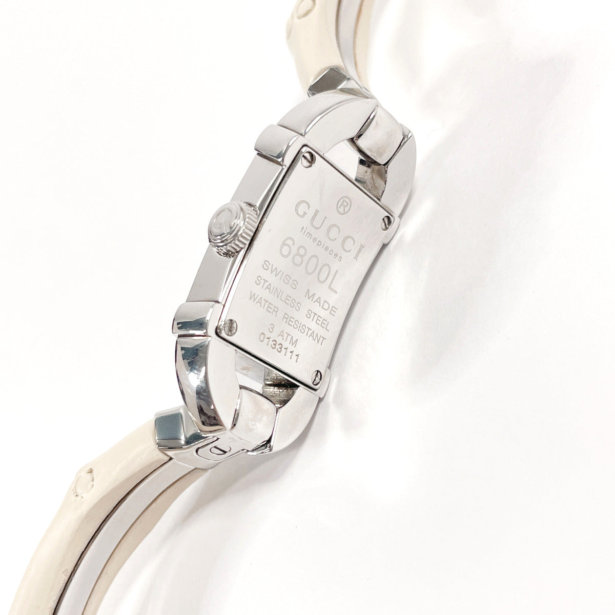 GUCCI Watches 6800L Bamboo bangle watch Stainless Steel/Stainless