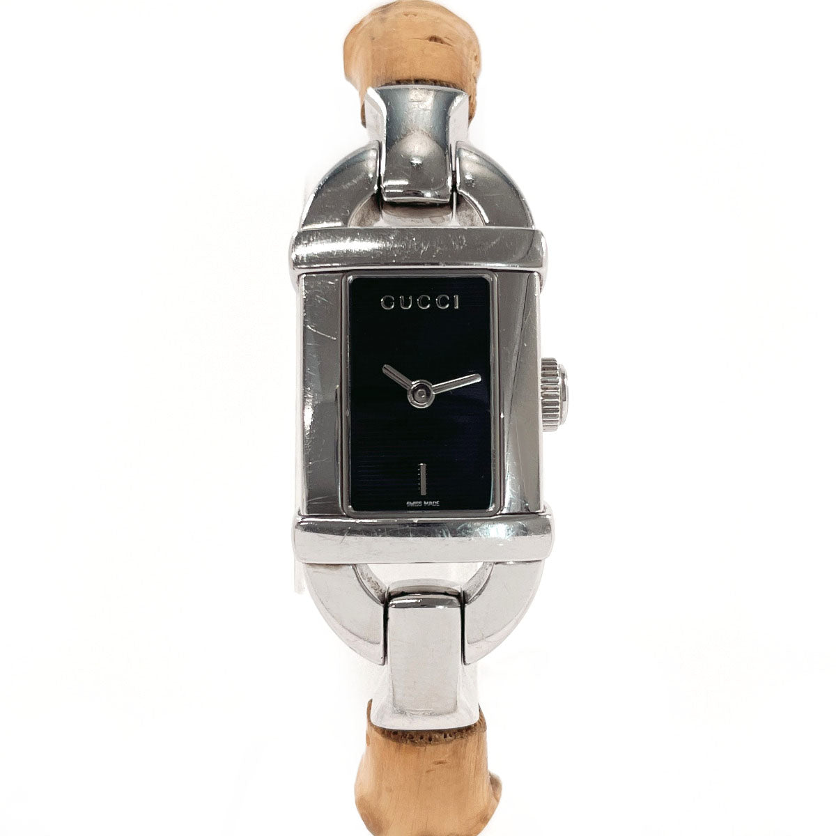 GUCCI Watches 6800L Bamboo bangle watch Stainless Steel/Stainless