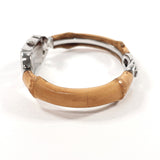 GUCCI Watches 6800L Bamboo bangle watch Stainless Steel/Stainless Steel Silver Silver Women Second hand