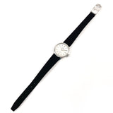 OMEGA Watches De Ville vintage Stainless Steel/Suede Silver Silver Women Second hand