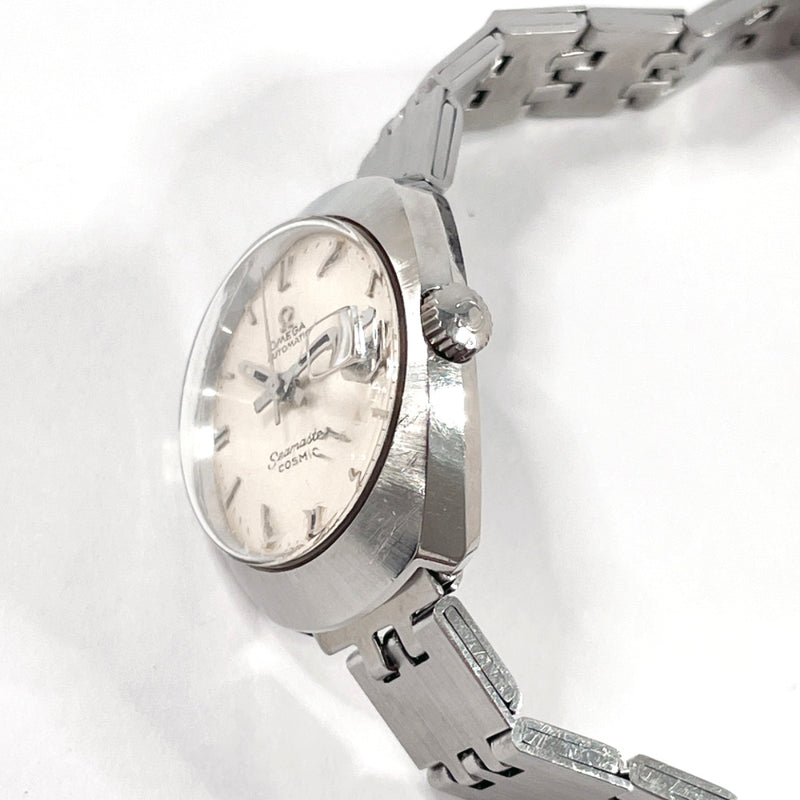 OMEGA Watches Seamaster Cosmic Ladymatic Stainless Steel/Stainless Steel Silver Women Second hand