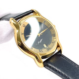 GUCCI Watches 5100M Stainless Steel/leather gold gold mens Second hand
