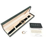 GUCCI Watches 5100M Stainless Steel/leather gold gold mens Second hand