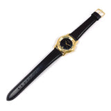GUCCI Watches 5100M Stainless Steel/leather gold gold mens Second hand