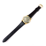 GUCCI Watches 5100M Stainless Steel/leather gold gold mens Second hand