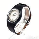 HERMES Watches HA1.210 Arne Stainless Steel/leather Silver Silver □BCarved seal Women Second hand