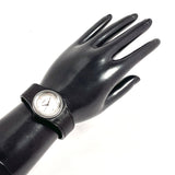 HERMES Watches HA1.210 Arne Stainless Steel/leather Silver Silver □BCarved seal Women Second hand