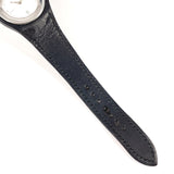 HERMES Watches HA1.210 Arne Stainless Steel/leather Silver Silver □BCarved seal Women Second hand