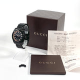 GUCCI Watches YA136213 Dive Stainless Steel/Stainless Steel Black mens Second hand