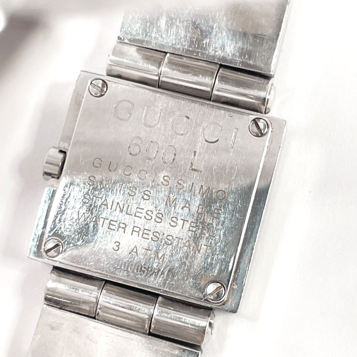 GUCCI Watches 600L Stainless Steel/Stainless Steel Silver Silver