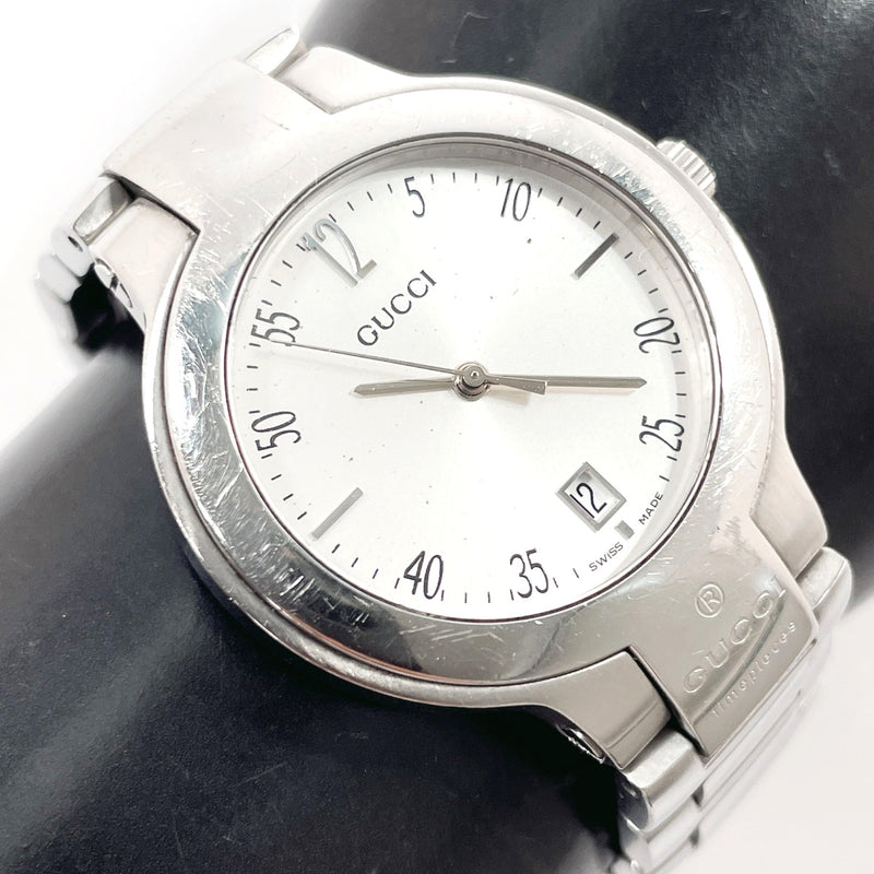 GUCCI Watches 8900M Stainless Steel/Stainless Steel Silver mens Second hand